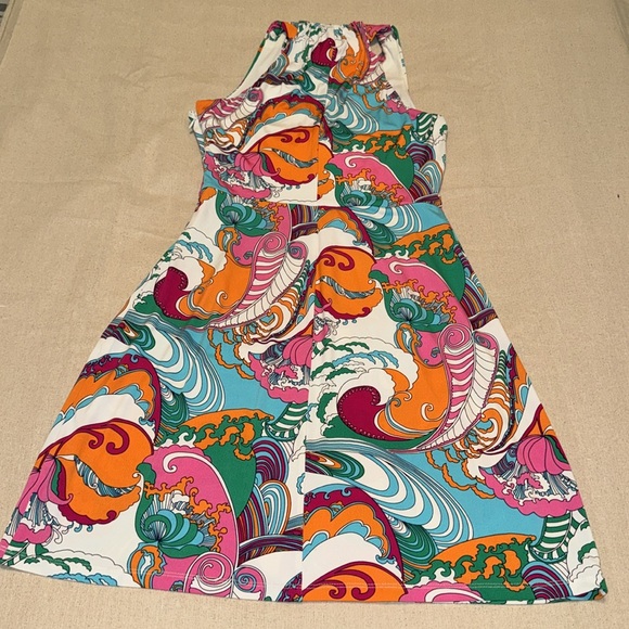 Laundry by Design Los Angeles Multi Colored Paisley Print Dress ✨Like New✨ - Picture 5 of 6